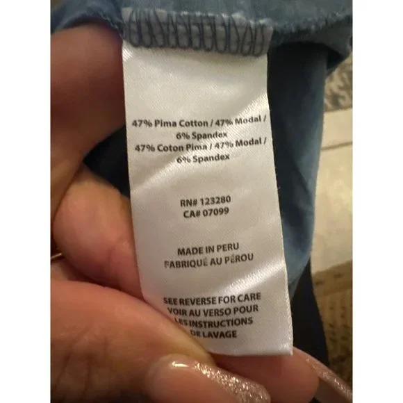 Travis Matthew blue‎ men’s short sleeve, T-shirt, size large - Picture 5 of 6